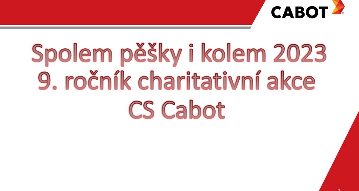 Charitativní projekt CS Cabot